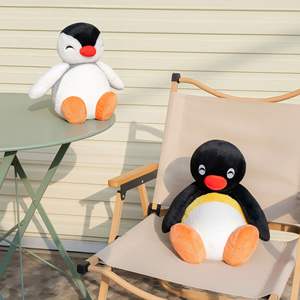 Jouets en peluche en gros <span class=keywords><strong>Umai</strong></span>, pingouin Pingu authentique, série assise, peluche super douce, coton PP, peluche Jelly cat - Product Image 1