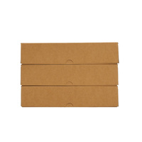Boîte en papier kraft personnalisée pour la pâtisserie, les biscuits, les desserts, l'emballage alimentaire