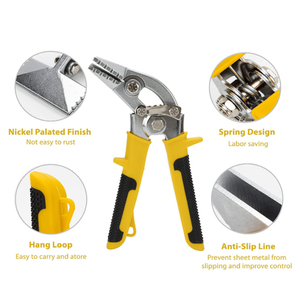 3 inch thẳng và cong hàm tấm kim loại Bender công cụ Hướng dẫn sử dụng tấm kim loại tay seamer phẳng công cụ - Product Image 4