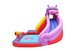 Glissière d'eau gonflable d'extérieur pour enfants, à usage domestique, bon marché, vente chine - Product Image 3