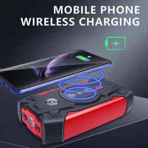 רכב נייד סוללה לקפוץ מתנע noco 39800mah 12v 24v 24v רכב מטען הסוללה המאיץ קפיצה מתנע עם משאבת אוויר - Product Image 2