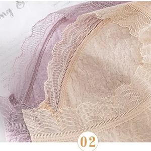 986 #, ropa interior <span class=keywords><strong>de</strong></span> tiro medio con borde <span class=keywords><strong>de</strong></span> encaje sin costuras <span class=keywords><strong>de</strong></span> alta calidad, bragas antibacterianas <span class=keywords><strong>de</strong></span> algodón <span class=keywords><strong>de</strong></span> estilo japonés para mujer, 6 colores - Product Image 2