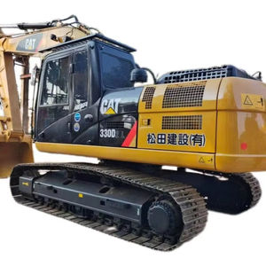 Excavadora usada de 30 toneladas CAT330D2L, excavadora hidráulica de orugas japonesa Original con componentes centrales, engranaje de bomba de Motor de motor en Stock - Product Image 1