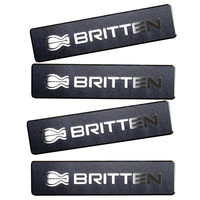 Étiquettes métalliques anodisées personnalisées avec impression de plaques signalétiques de logo industriel adhésif permanent étiquettes autocollantes en aluminium autocollants