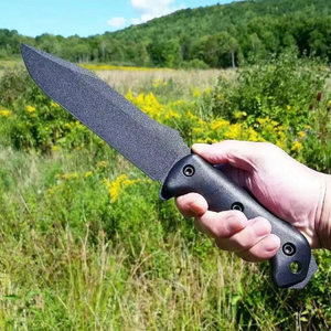 Couteau de poche de camping DIY KB BK7 de haute qualité avec manche en plastique et lame en acier inoxydable, personnalisable OEM, pour survie en extérieur, portable - Product Image 1