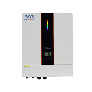 Inverter 5.5kw 7.2kw 10.2kw off ibrido solare inverter 48v a 230v doppio pv ingresso with160a mppt controller