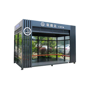 Cabine à fumer personnalisée en usine pour espaces extérieurs, zones panoramiques, collectivités et lieux publics mobiles, avec services de personnalisation - Product Image 5