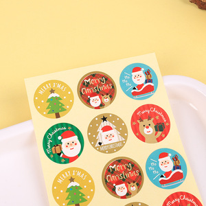 Etiquetas Adhesivas de Vinilo Personalizadas, Tamaño A5, con Corte Kiss-Cut, para Sobres Navideños, Hojas de Etiquetas para Regalos para Niños - Product Image 4