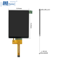 Vente chaude GC9307N IPS SPI 300nits Modules LCD Écran 240x320 3.5 pouces Détecteur de rayonnement de panneau LCD Écran LCD TFT 3.5 pouces