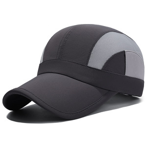 New Arrival Adjustable Summer Color Soft Trucker <b>Hat</b> <b>Sun</b> Protection <b>Men</b> Women Sports Travel 5 Panels Trucker <b>Hat</b> - Product Image 3