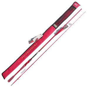 Canne à pêche Salamandra Lure Rod 6m, action moyenne rapide, pour la pêche au bar rouge en rivières, lacs et réservoirs - Product Image 5