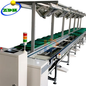 Mobile Phone Assembly Line Receiver Equipment Conveyor Belt <strong>Hair</strong> <strong>Dryer</strong> Assembly Line Equipment With ESD Belt - Product Image 1