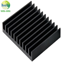 Pièces d'usinage CNC en aluminium micro OEM de haute précision Service CNC personnalisé Prototypage rapide pour dissipateur de chaleur du fournisseur d'usine