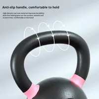 Kettlebell en fonte solide de haute qualité pour le fitness à domicile outil d'entraînement de squat et de hanche de vente chaude