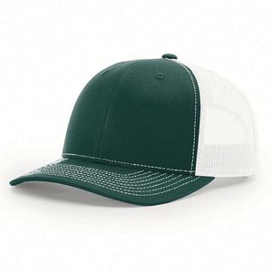 Casquette Trucker Richardson 112 personnalisée avec patch en cuir et filet - Product Image 2