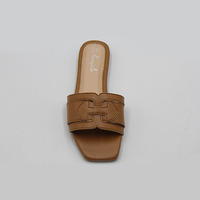 Babouches Nude Classiques pour Femme – Antidérapantes, Confortables et Élégantes – Chaussures d'Extérieur Plates d'Été – Vente en Gros pour le Quotidien