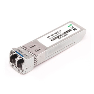 โมดูลไฟเบอร์ออปติกแบบ SFP+ สำหรับโดรน ระยะ 40 กม. ความเร็ว 10.3125Gbps LC/UPC รองรับการเชื่อมต่อแบบ Hot-pluggable  ใช้งานร่วมกันได้หลากหลาย 10GBASE-LR พร้อมตัวตรวจจับแสงแบบ PIN บน ONT - Product Image 1