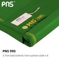 Tapis de billard PNS de 12 pieds, best-seller, modèles PNS888, PNS6688, PNS720, PNS147, PNS990, avec tapis de fond et 6 coussins, ensemble complet