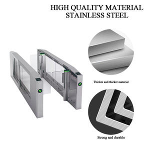 सीमा शुल्क हवाई अड्डे का उपयोग स्विंग/फ्लैप बैरियर गेट ब टर्नस्टाइल दोहरी सत्यापन स्टेनलेस स्टील विरोधी पि55 - Product Image 2