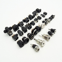 Connecteur de prise d'alimentation CC 5,5 x 2,1/5,5 x 2,5/3,5 x 1,3 mm, adaptateur de montage sur panneau femelle 2 broches, 3A 60V DC022B 5A Cuivre IP20