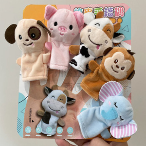 Bán Buôn Chất Lượng Cao Phổ Biến Tùy Chỉnh Mềm Sang Trọng Giáo Dục Ngón Tay Tay Con Rối Cho Trẻ Em Món Quà Nhồi Bông Sang Trọng Ngón Tay Con Rối Đồ Chơi - Product Image 2