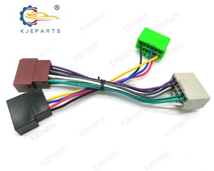 8针母至12针公连接器电缆国际标准化组织适配器线束，适用于沃尔沃1998汽车音频播放器 - Product Image 3