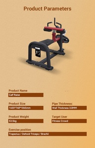 Оборудование для фитнеса, тренажер для тренировки здоровья, силовые тренировки телят, продажа - Product Image 3
