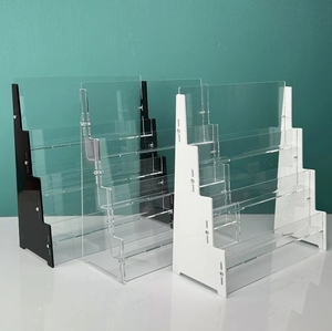 Wholesale Modern Eco-friendly 3-Tier Acrylic Sports Card Display Shelf <strong>Trading</strong> Card Display Stand Business <strong>Shop</strong> - Product Image 3