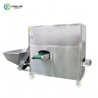 Petite machine industrielle automatique de pelage de bananes vertes et de plantains pour la fabrication de chips de bananes