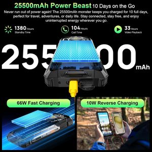 โทรศัพท์ Ulefone Armor 33 25500mAh ทนทาน24GB + 512GB แอนดรอยด์15 64MP กล้องมองเห็นกลางคืน - Product Image 2