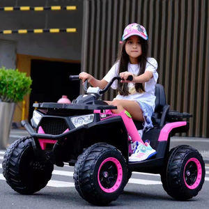 Siège de moto électrique à double <span class=keywords><strong>porte</strong></span> pour enfants Nouveau design Voiture à pédales alimentée par batterie pour garçons filles bébés Voiture électrique à 4 roues Jouets - Product Image 4