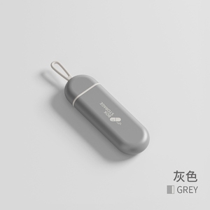 กล่องยาพกพา สไตล์นอร์ดิก 3 ช่อง สำหรับจัดเก็บยาและเม็ดยา - Product Image 3