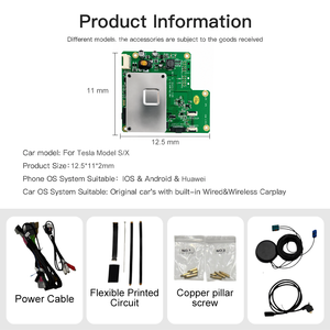 Módulo Decodificador de Sistema Android 13 Actualizado para Model S/<span class=keywords><strong>X</strong></span>, <span class=keywords><strong>Apple</strong></span> CarPlay y Android Auto Inalámbricos, Video Multimedia para Automóvil Tesla - Product Image 6