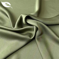 Tissu satiné en polyester extensible teint en profondeur de haute qualité JM pour vêtements de nuit pour garçons et femmes, textiles en stock