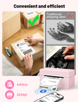 Printer Label Thermal Nada 4x6 Stiker untuk Android/iOS/Windows Kompatibel 203dpi dengan Garansi 1 Tahun Tersedia di Stok