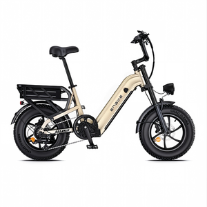 Bicicletta elettrica con pneumatici fat da 16 pollici <span class=keywords><strong>x</strong></span> 4.0, motore anteriore brushless da 750W, doppia batteria al litio da 48V, <span class=keywords><strong>e</strong></span>-bike a lunga autonomia - Product Image 2