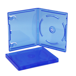 Soporte de almacenamiento de discos de CD azul para <span class=keywords><strong>PS4</strong></span>, accesorios de juego para <span class=keywords><strong>PS4</strong></span> Slim Pro, funda de disco de reemplazo - Product Image 1