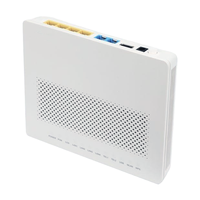 Hg8346m Gpon Xpon Ont 4FE + 2Tel + USB 2.4G Wifi Hg8546m Routeur