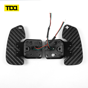 แป้นเปลี่ยนเกียร์คาร์บอนไฟเบอร์แม่เหล็ก TDD สำหรับ Audi B9 A1 A3 A5 A8 Q2 Q3 Q4 Q5 Q7 Q8 S1 S2 S3 S4 S5 SQ5 RS3 RS4 RS5 RSQ5 - Product Image 1