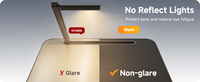 Support d'ordinateur portable LED polyvalent avec meubles inclinables et réglables en hauteur