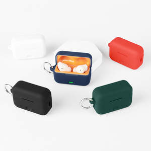 Funda de Silicona para Auriculares Realme Buds <span class=keywords><strong>T500</strong></span> <span class=keywords><strong>Pro</strong></span>, Carcasa para Auriculares Inalámbricos, Funda Protectora para Air Pods (Solo Funda Protectora) - Product Image 1