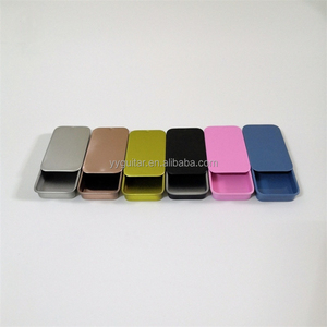 2025 mới tùy biến hình chữ nhật xách tay Nut sô cô la/công cụ làm đẹp lưu trữ tùy chỉnh kích thước/màu <span class=keywords><strong>mini</strong></span> trượt hộp thiếc - Product Image 6