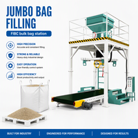 Mesin Pengisi Big Bag 600 hingga 2000 L Volume Kantong 10 hingga 20 Paket Per Jam Peralatan Penimbangan Jumbo Bag Jalur Produksi