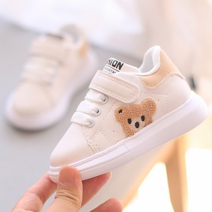 Chaussures pour enfants légères et respirantes, baskets blanches pour enfants, chaussures d'école blanches pour enfants - Product Image 4