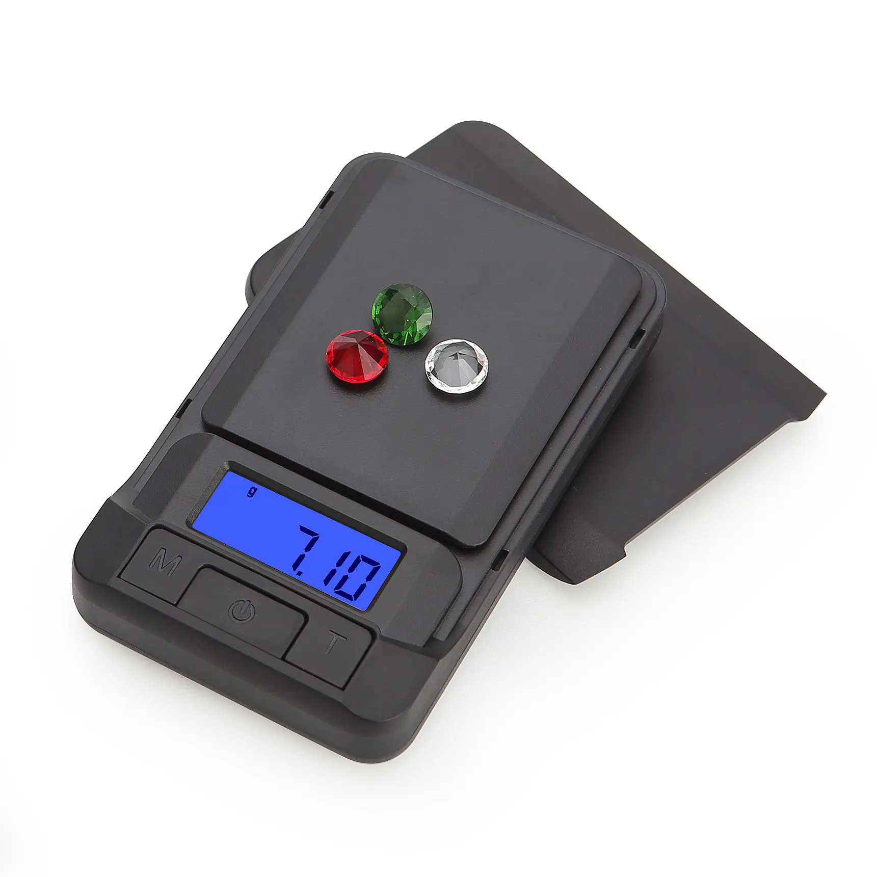 Balança eletrônica digital de alta precisão com logotipo personalizado, mini balança de bolso, 100g, 200g, 1kg, 0.1g, mini balança ABS para joias, pequena