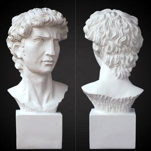 Famous figure statue fiberglass <strong>David</strong> <strong>bust</strong> - Product Image 2