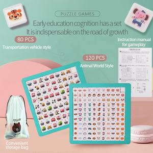 Paire folle jeu de lien amusant formation de concentration de pensée logique éducation précoce puzzle jeu de match-3 pour les enfants - Product Image 4