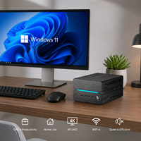 Mini PC de jeu de 14e génération, Intel Core I9-14900F, RTX 5060Ti, 64 Go DDR5, SSD, double LAN, WiFi 6E, BT5.2, ordinateur de bureau de jeu compact, neuf