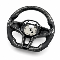 Volant en fibre de carbone personnalisé, accessoires de voiture pour BMW G11 G30 G31 G32 X3 G01 X4 G02 M2 G87 M3 G80 M4 G82 G42 G20 M5 F90