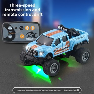 <span class=keywords><strong>Coche</strong></span> de Juguete Eléctrico de Metal Personalizable, Modelo de <span class=keywords><strong>Coche</strong></span> de Aleación 2.4G con Luces Ajustables, Velocidad Ajustable, Todoterreno - Product Image 2